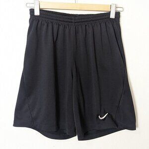 Nike Shorts‎ Pull On Dri Fit Pull String Polyester Black Youth Small Athletic